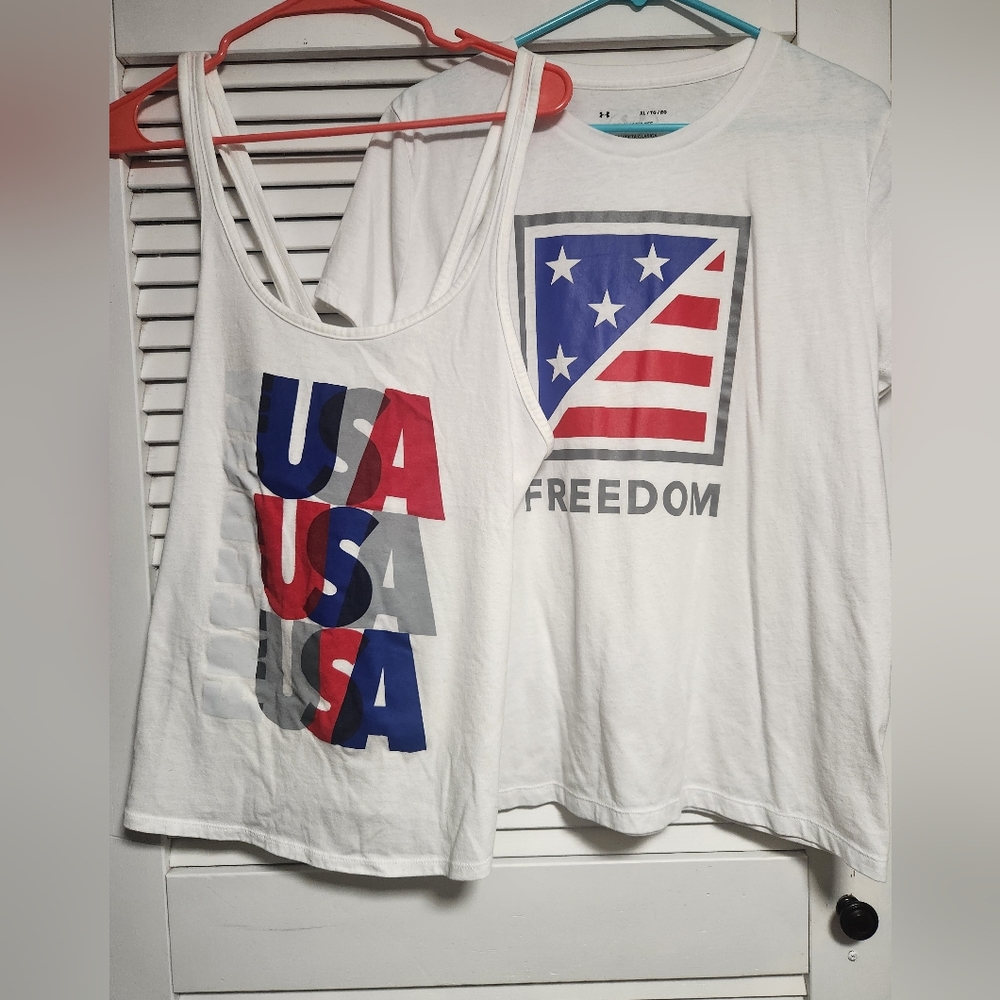 Women's Under Armour Freedom Workout Set!